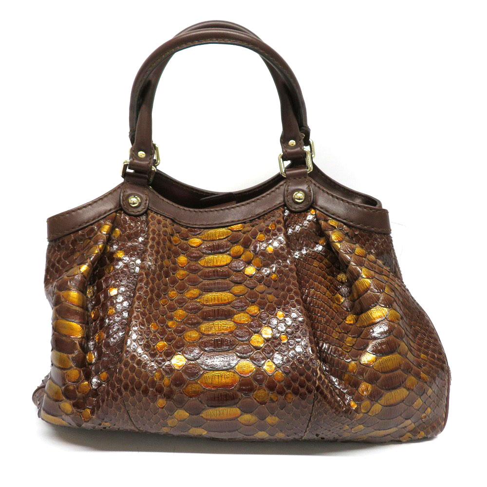 GUCCI ハンドバッグ ブラウン 質屋かんてい局オンラインショップ / 細畑店 GUCCI【グッチ】211944
