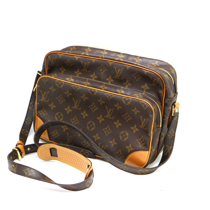 LOUIS　VUITTON【ルイヴィトン】 M45244 ナイル　ショルダーバッグ　モノグラムキャンバス　ブラウン系　LV　USED-5【中古】A21-2859　質屋かんてい局茜部店