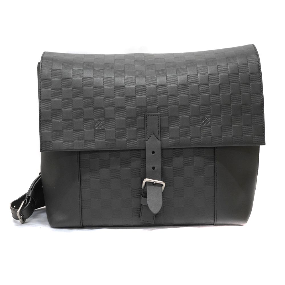 LOUIS VUITTON 【ルイヴィトン】 N41479 ロフト ショルダーバッグ ダミエ・アンフィニ ブラック系  メンズ　鞄 【中古】 USED-8　質屋かんてい局北名古屋店　n23-2433