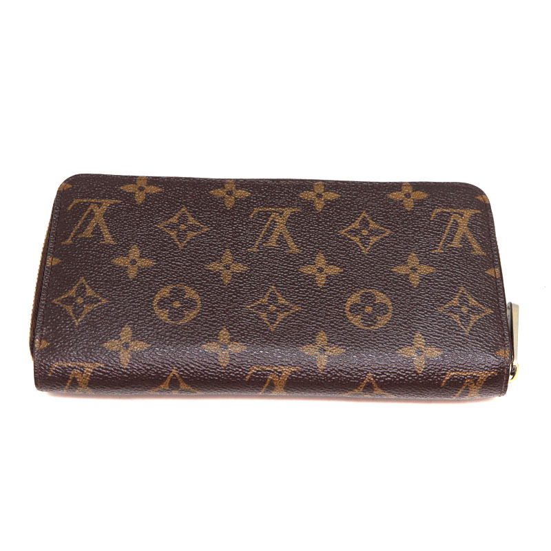 【5pb1746】ルイヴィトン 長財布 モノグラム ジッピーウォレット M60017 ブラウン【中古】レディース 質屋かんてい局オンラインショップ / 茜部店 LOUIS VUITTON【ルイ