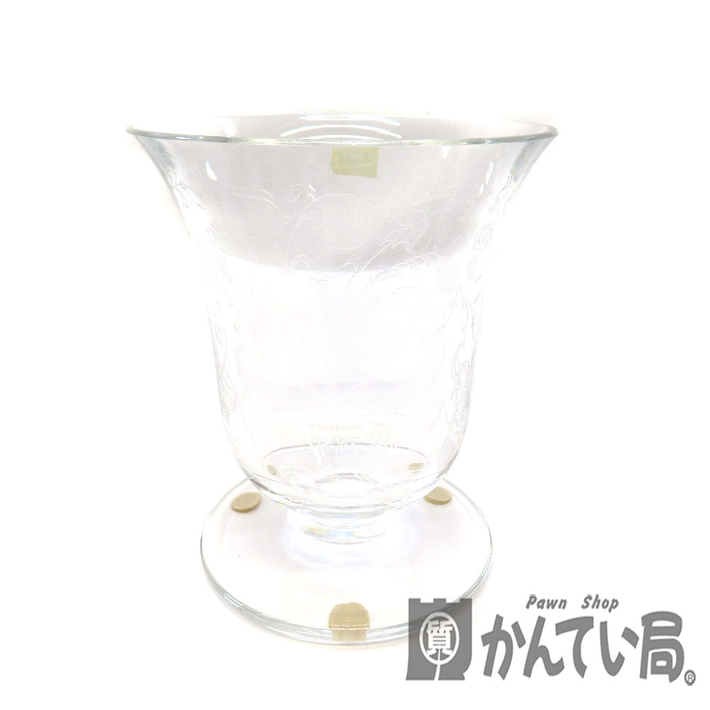 質屋かんてい局オンラインショップ Baccarat バカラ 花瓶 フラワーベース インテリア ガラス 中古 Used 7 質屋 かんてい局細畑店 H