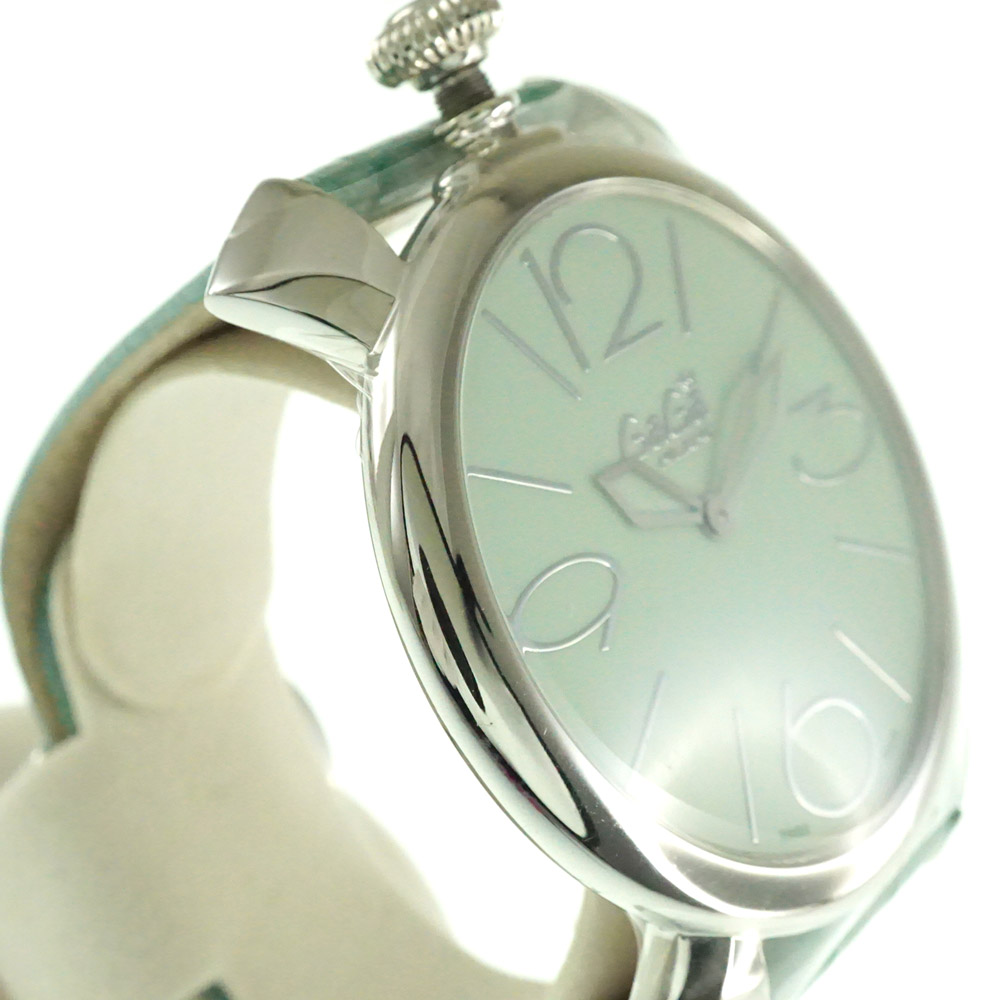 【美品/箱/保証書/タグ】GagaMilano マヌアーレ46 シルバーベルト IMG_2144_j6otDsI.JPG