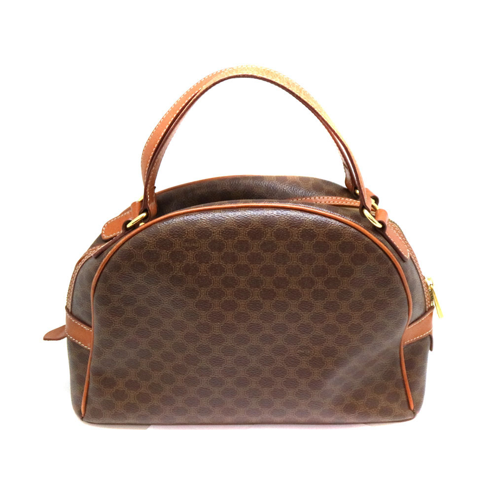 CELINE ブラウンレザーハンドバッグ CELINE ハンドバッグ ブラウン レザー