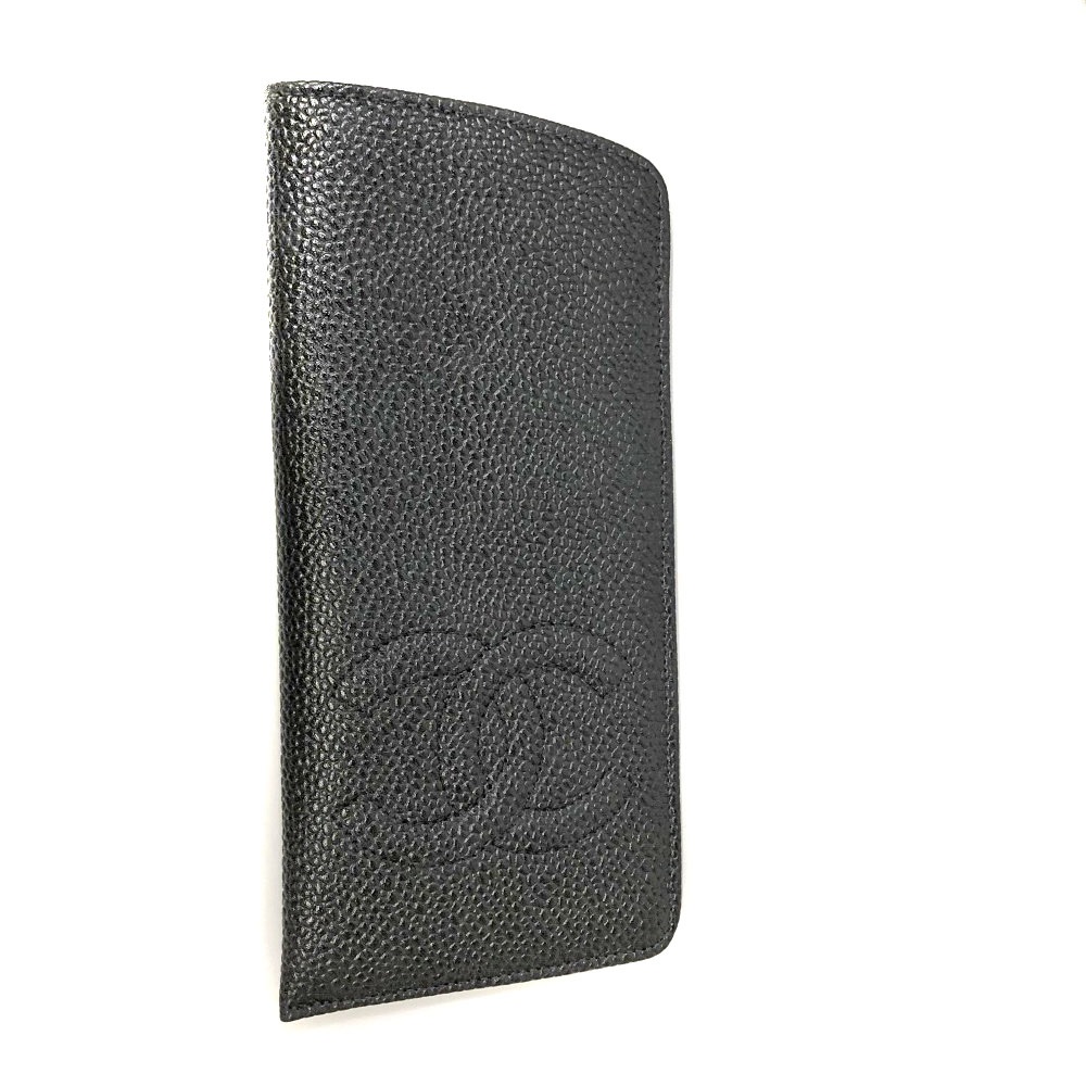 CHANEL キャビアスキン メガネケース CHANEL キャビアスキン ポーチ