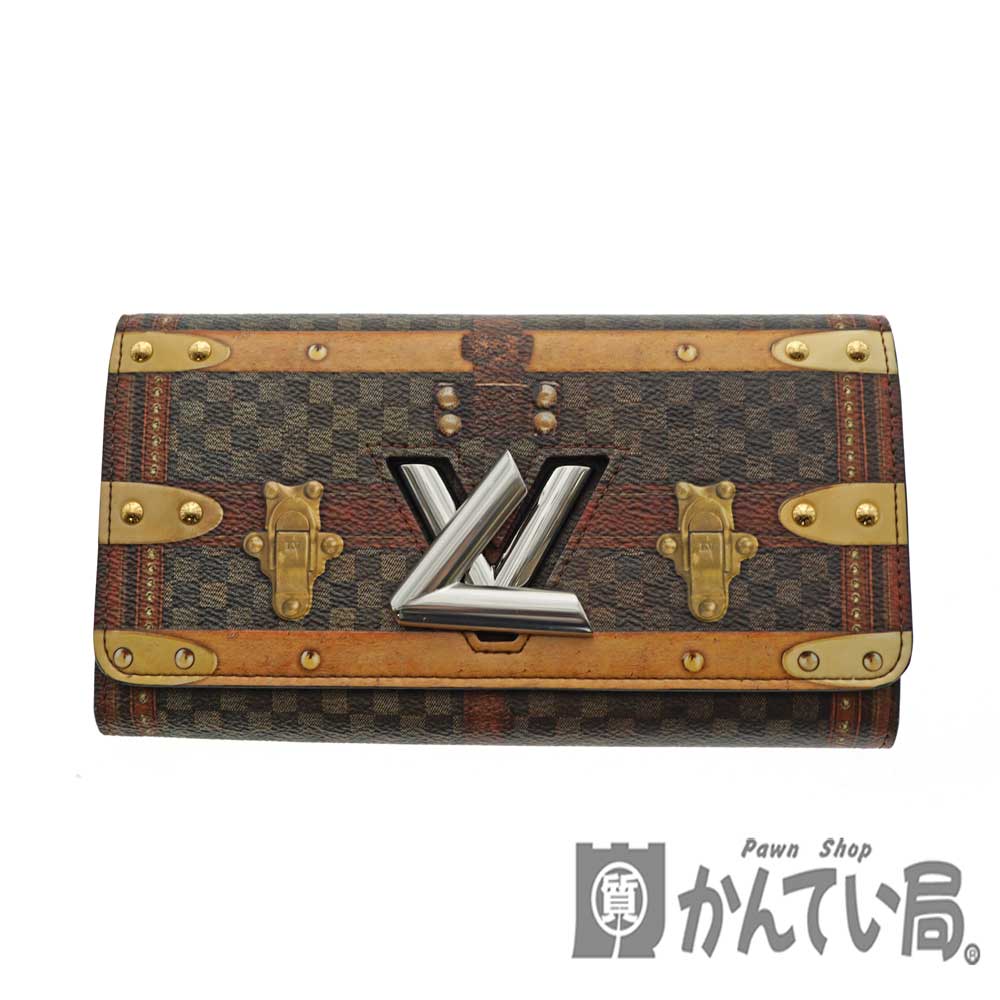 LOUIS VUITTON【ルイヴィトン】M63778 ポルトフォイユ・ツイスト 2つ折り長財布 トランスフォームドモノグラム レディース メンズ  財布 さいふ【中古】USED-9 質屋 かんてい局北名古屋店 n20-1957