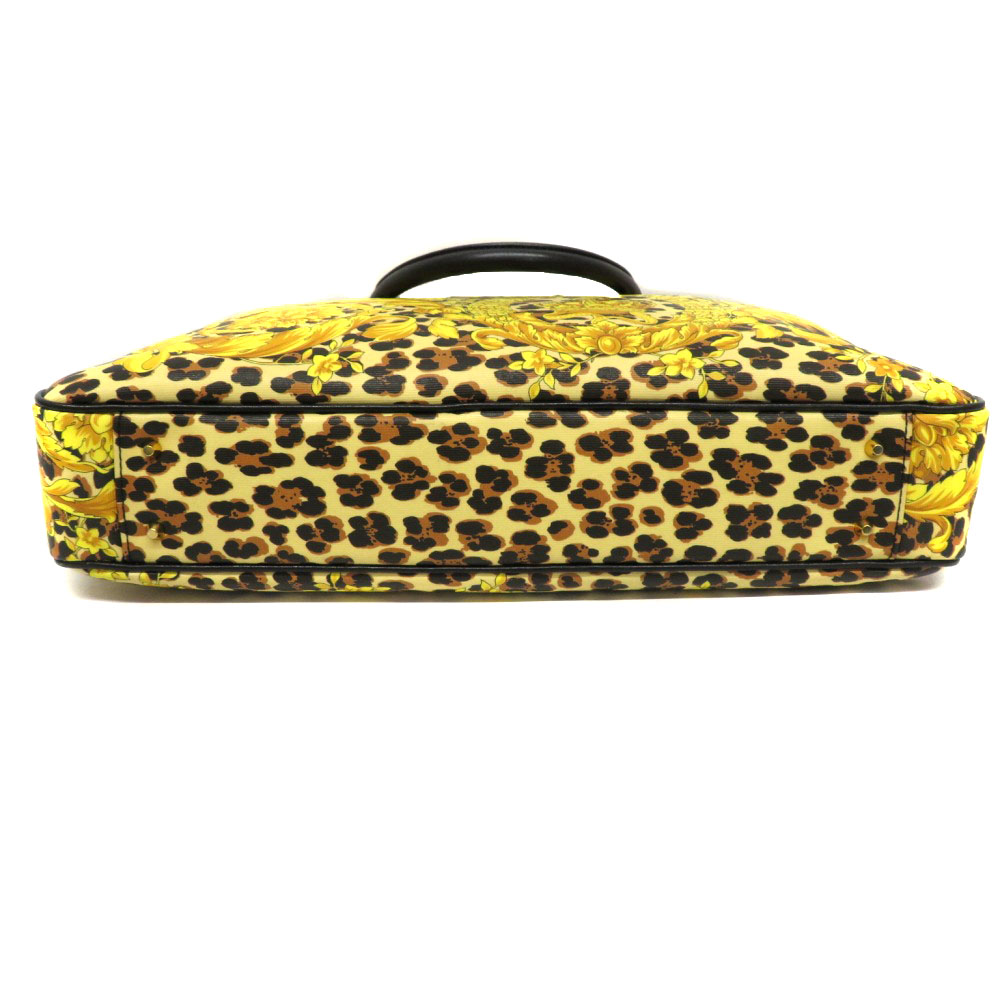 新品 GIANNI VERSACE ボストンバッグ 総柄レオパード イエロー 楽天市場】【バッグ】GIANNI VERSACE ジャンニ ヴェルサーチ