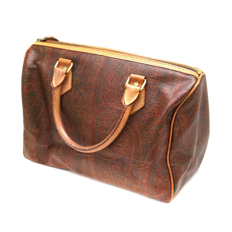 未使用品● ETRO エトロ ペイズリー柄 レザー ボストンバッグ ショルダー 楽天市場】ETRO(エトロ） ミニボストンバッグ ペイズリー