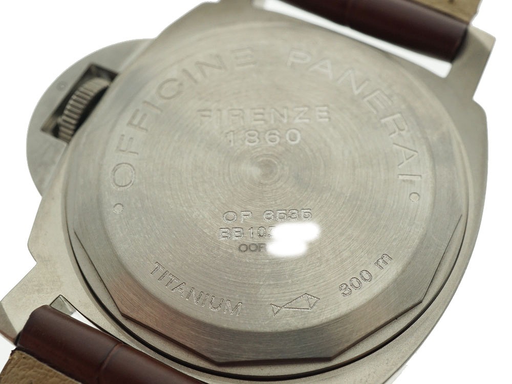 PANERAI パネライ ルミノール マリーナ PAM00061 D番 チタン メンズ 手