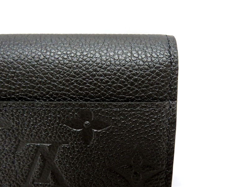 LOUISVUITTON【ヴィトン】M61182 ポルトフォイユ・サラ アンプラント 長財布 ブラック 男女兼用 美品 【中古】未使用 質屋 かんてい局細畑店 h19-6784