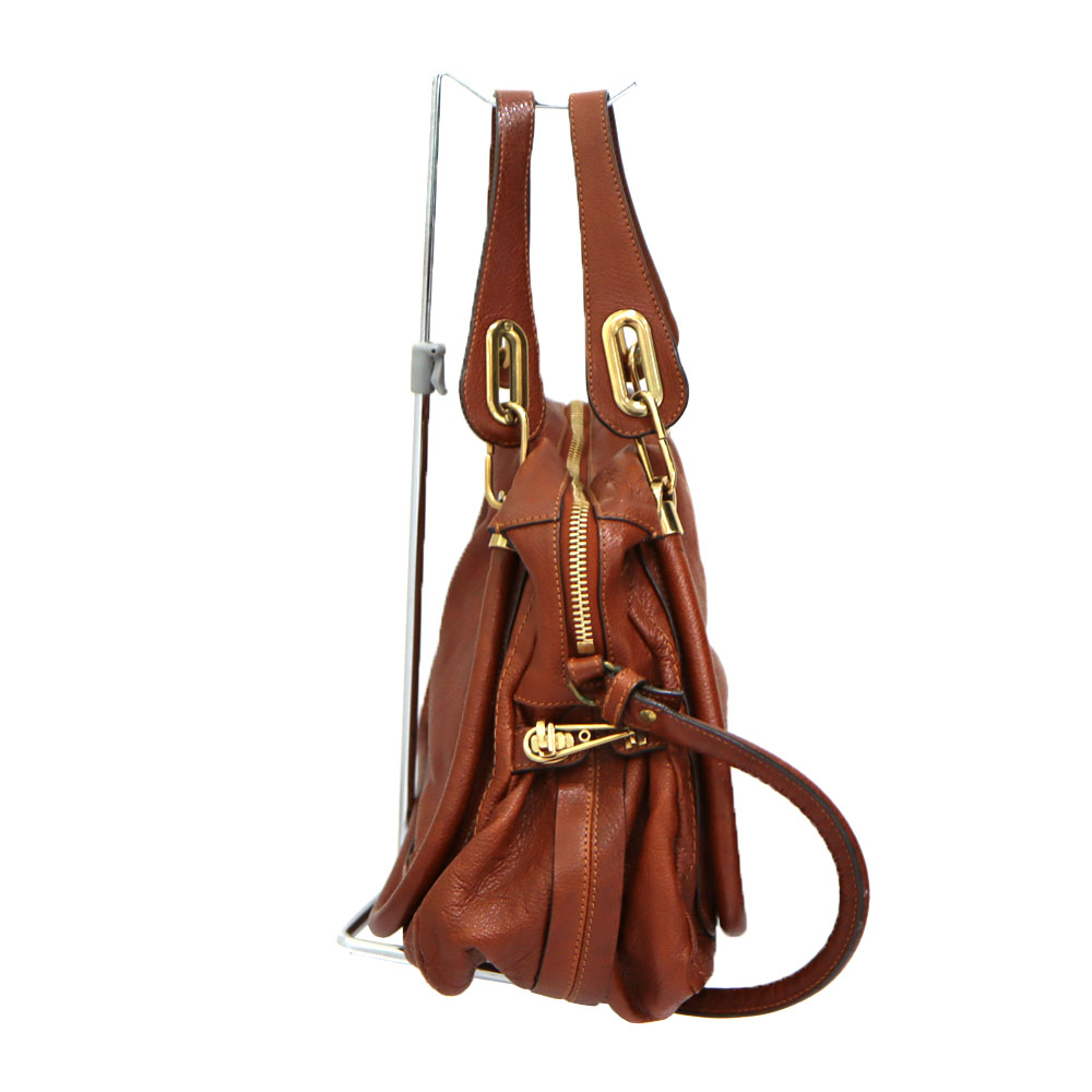 クロエ パラティ M レザー ショルダー Chloe - Chloe クロエ パラティ ミディアム 2WAY レザーハンドバッグ