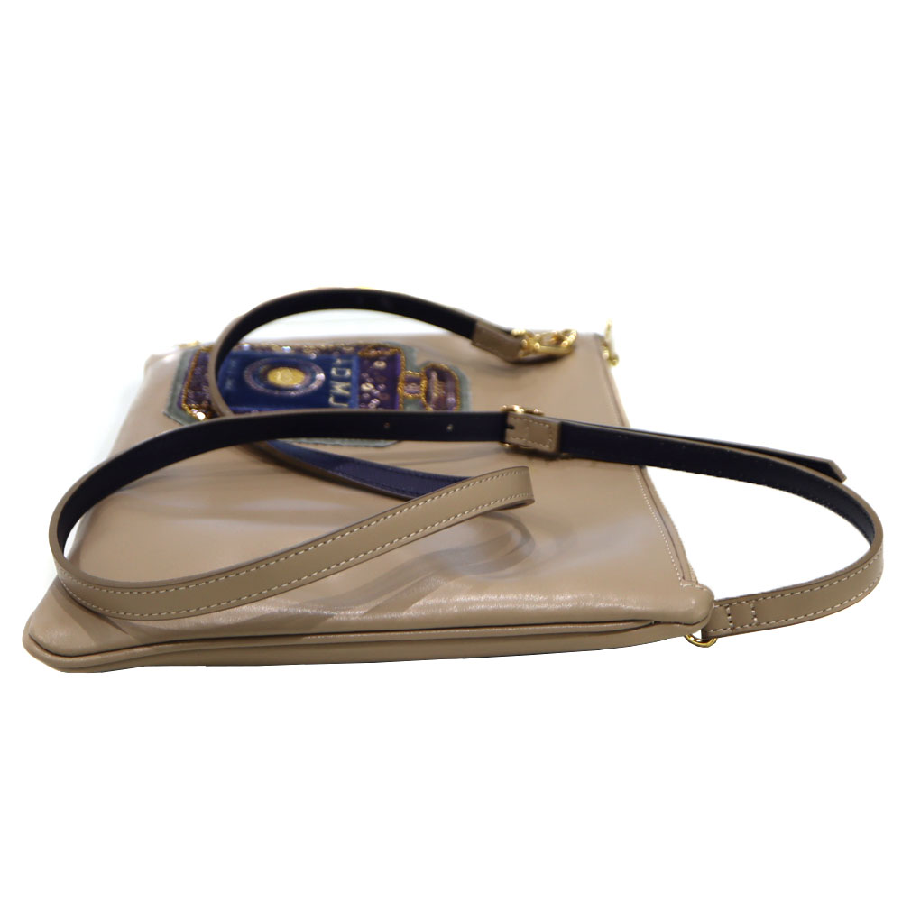STUDIO AMELIA スタジオアメリア ショルダーバッグ - ベージュ 【古着】【中古】 セール】【STUDIO AMELIA/スタジオアメリア】Maxi Drawstring Bag