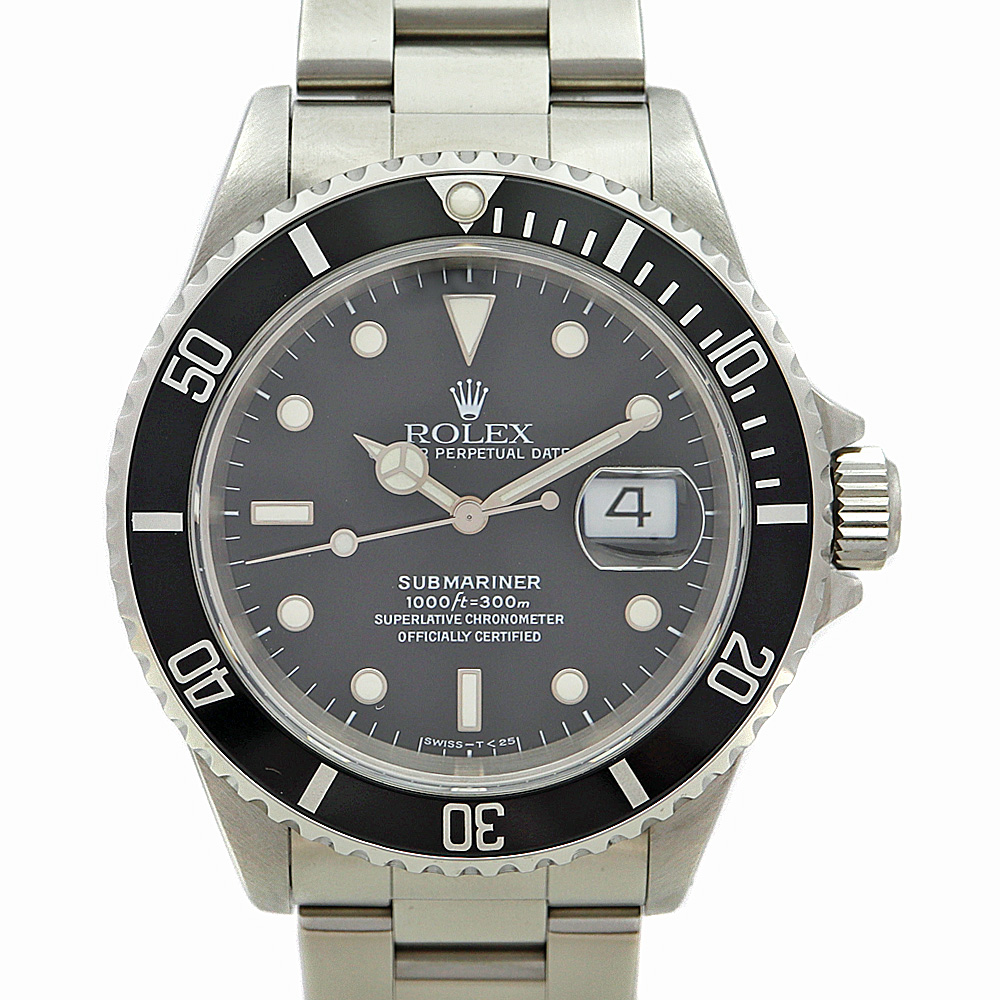 ロレックス Rolex 16610 サブマリーナーデイト ブラック【中古】