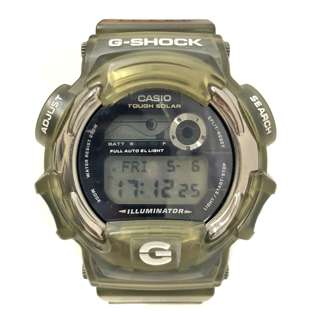 CASIO【カシオ】 DW9700K G-SHOCK イルカクジラ会議モデル イルクジ カーキ系 デジタル メンズ レディース ブランド ウオッチ  時計 耐衝撃 カジュアル ソーラー 【中古】 USED-7 質屋 かんてい局細畑店 h2202660