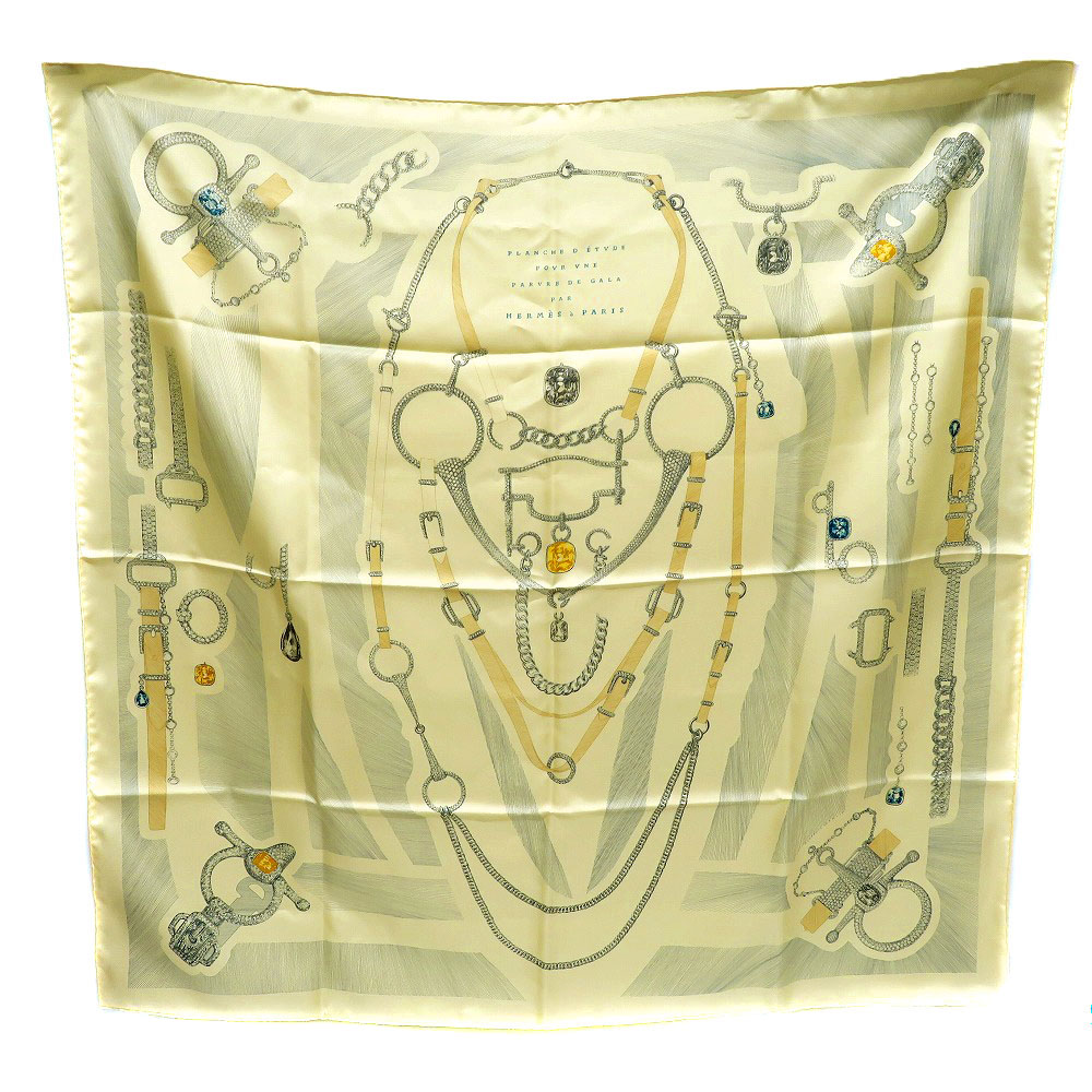 【値下げ】エルメス Hermes カレ90 スカーフ【中古】