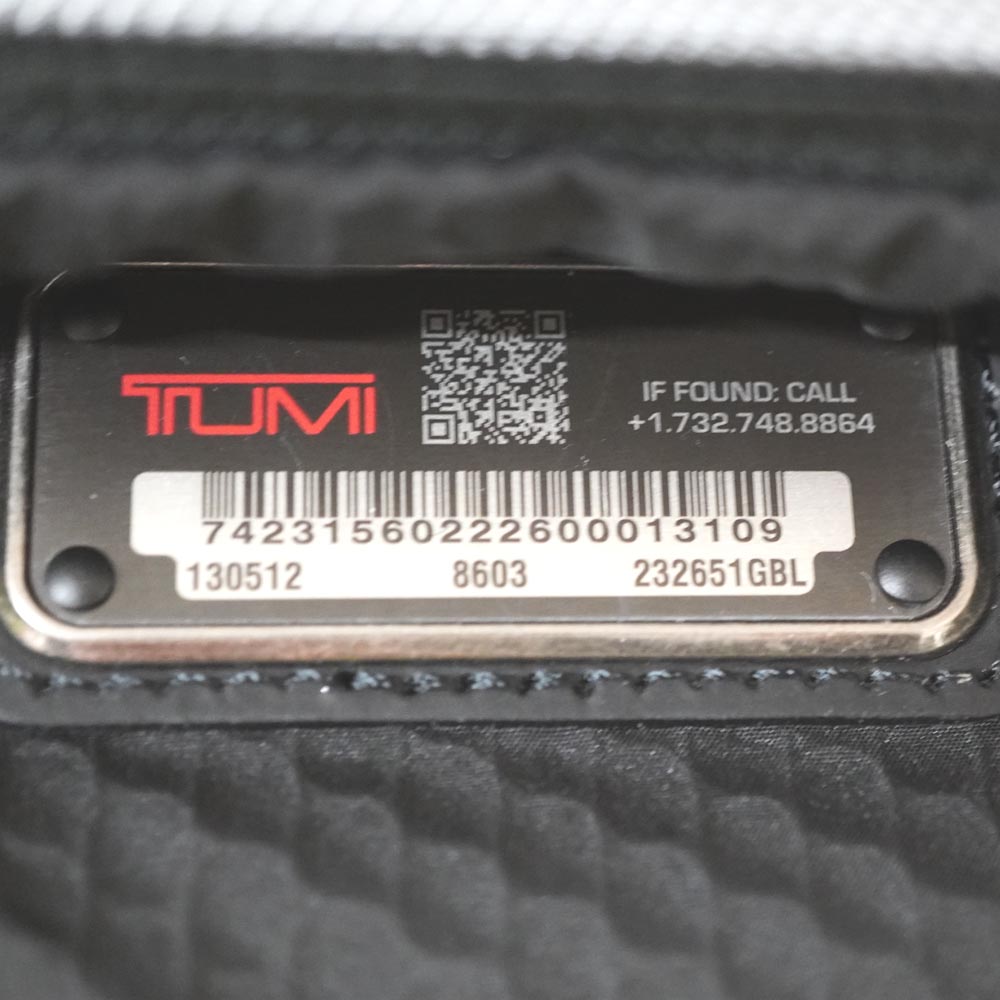 質屋かんてい局オンラインショップ / Tumi トゥミ 130512-8603 バックパック リュック グレー ブラック イエロー ナイロン  カーフレザー【中古】