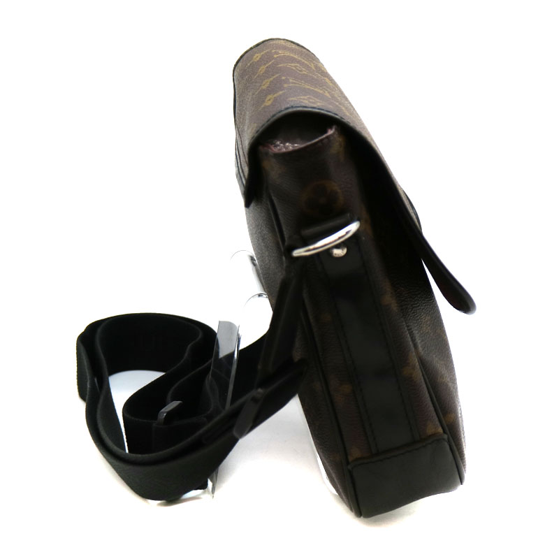 【美品】 LOUIS VUITTON M56717 モノグラムマカサー バスpm LOUIS VUITTON ルイヴィトン M56717 モノグラム・マカサー バス