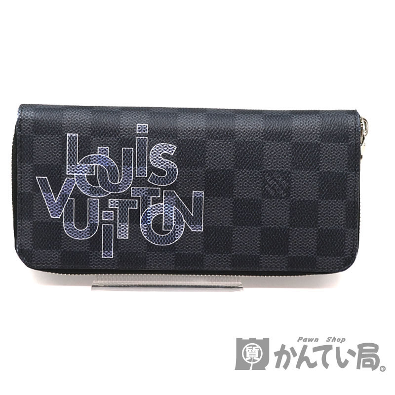 専用ルイヴィトン 財布 ダミエ グラフィット ジッピーウォレット ヴェルティカル LOUIS VUITTON ルイ・ヴィトン ダミエ グラフィット ジッピー