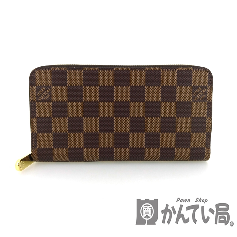 LOUIS VUITTON【ルイ・ヴィトン】ダミエキャンバス エヌべ ジッピーウォレット 新型 ラウンドファスナー長財布 N41661【中古】USED-10 未使用品 買取専門かんてい局大垣店 p175-185