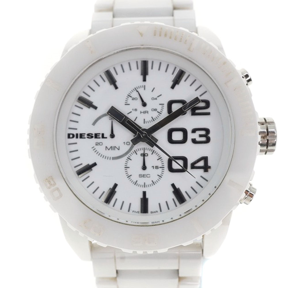 Diesel クロノグラフ セラミック 限定品 - 腕時計(アナログ)