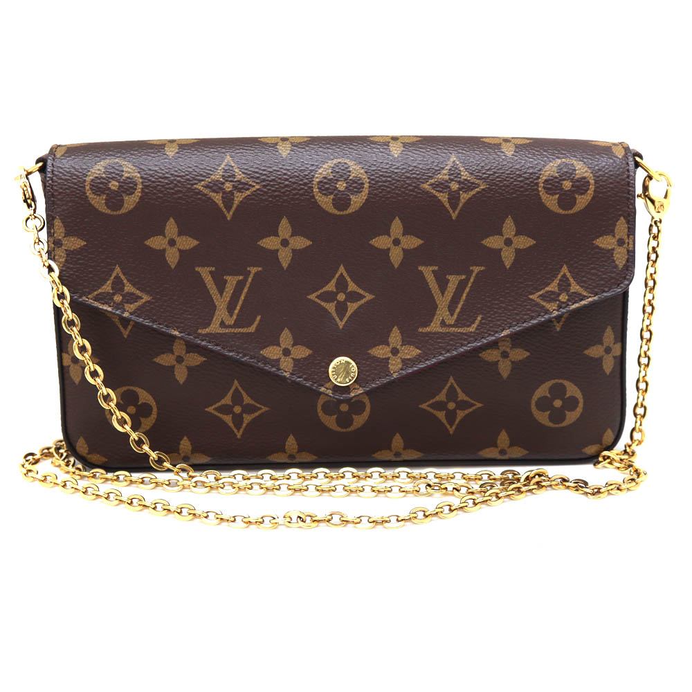 ルイヴィトン Louisvuitton M81896 ポシェットフェリシー モノグラム ブラウン ショルダーバッグ 【中古】