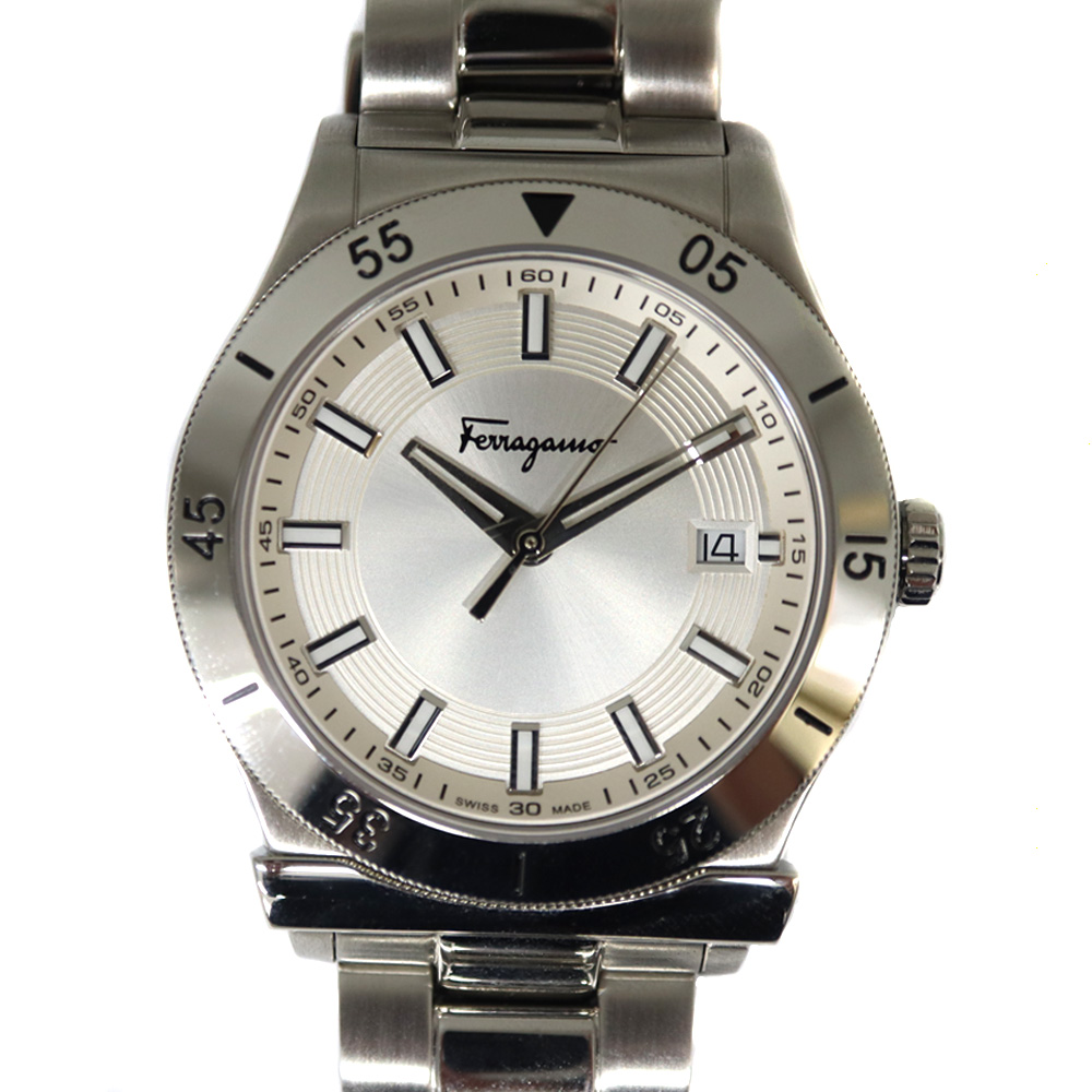 サルヴァトーレ フェラガモ Salvatore Ferragamo 腕時計 メンズ 1898 FH1020017 シルバー