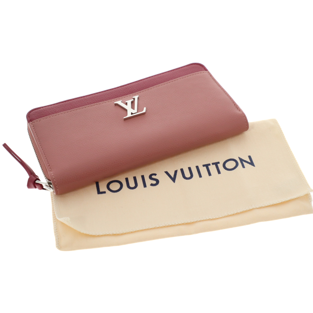 LOUIS VUITTON ジッピーウォレット・ロックミー/ローズプドワール