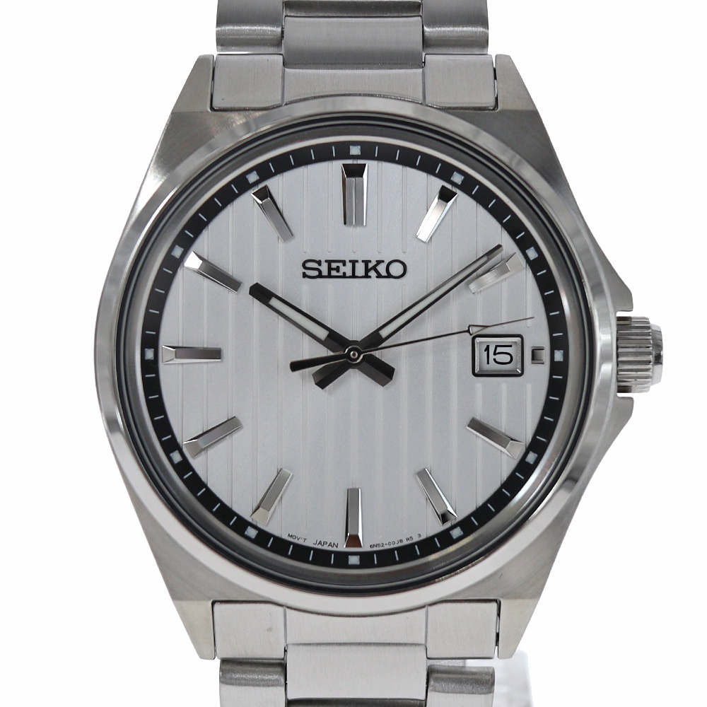セイコー Seiko SBTH001 6N52-00J0 セイコーセレクション シルバー 【中古】