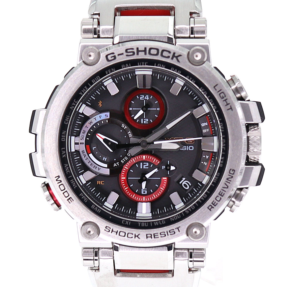 質屋かんてい局オンラインショップ カシオ Casio Mtg B1000d 1ajf G Shock Mt G シルバー【中古】