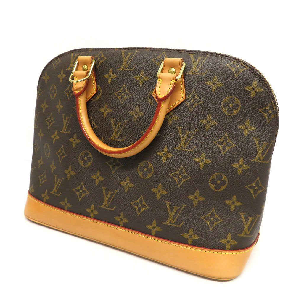 LOUISVUITTON 【ルイヴィトン】 M51130 アルマ モノグラム シンプル ハンドバッグ ダブルファスナー ブラウン系 レディース 鞄 【中古】 USED-6 質屋 かんてい局細畑店 h2203038