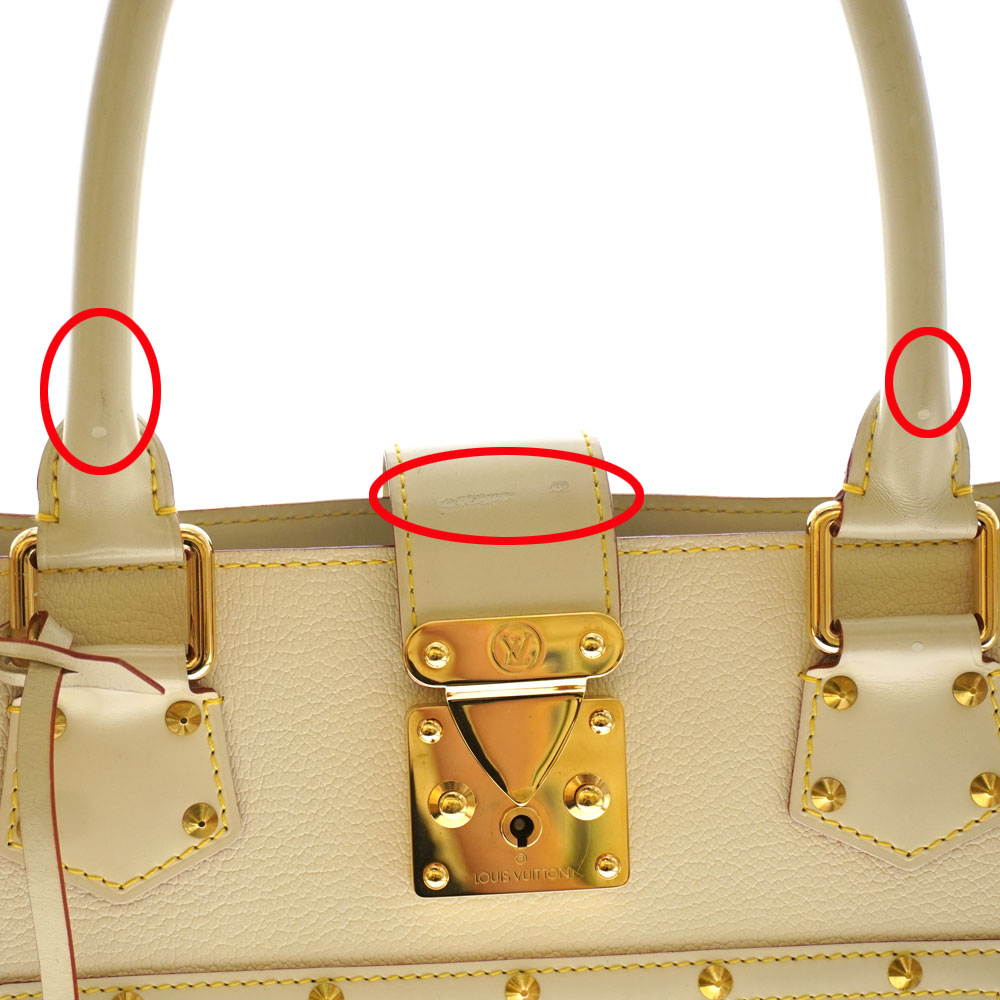 ✨LOUIS VUITTON✨ ルイヴィトン スハリ ファビュロー スタッズ 白