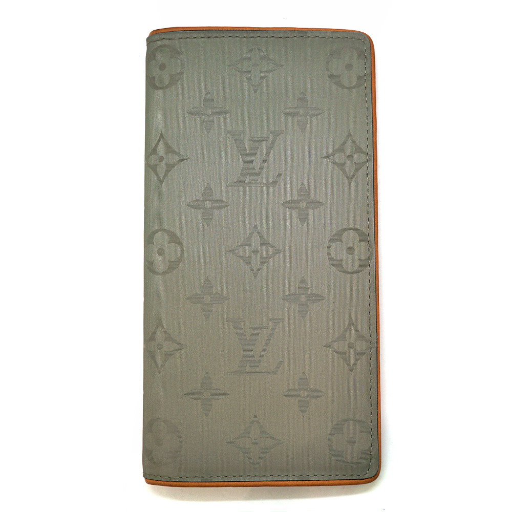 LOUIS VUITTON【ルイヴィトン】M63236 ポルトフォイユ・ブラザ 二つ折り長財布 モノグラムチタニウム 小物 メンズ 【中古】USED-8 質屋 かんてい局北名古屋店 n22-3417