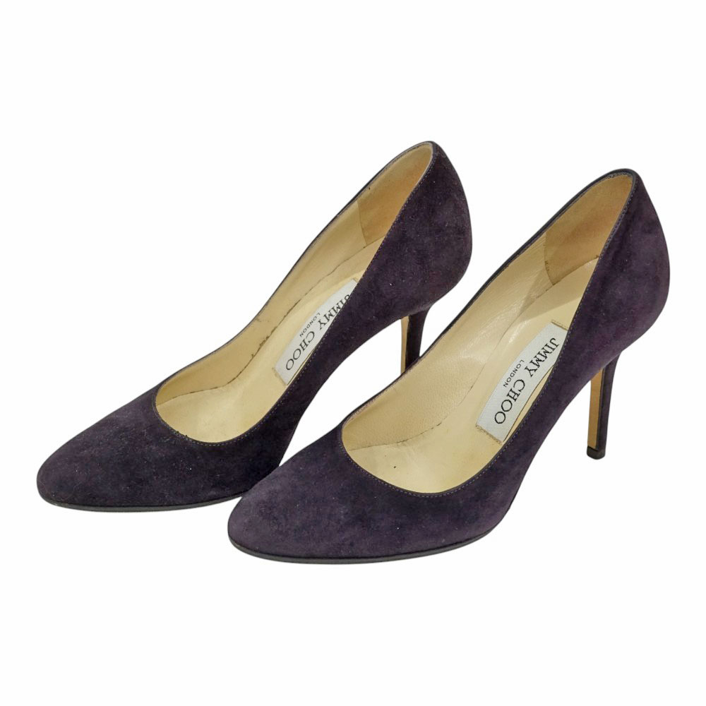 【美品】Jimmy Choo スエード パンプス 35.5 新品未使用 質屋かんてい局オンラインショップ / 北名古屋店 ジミーチュウ