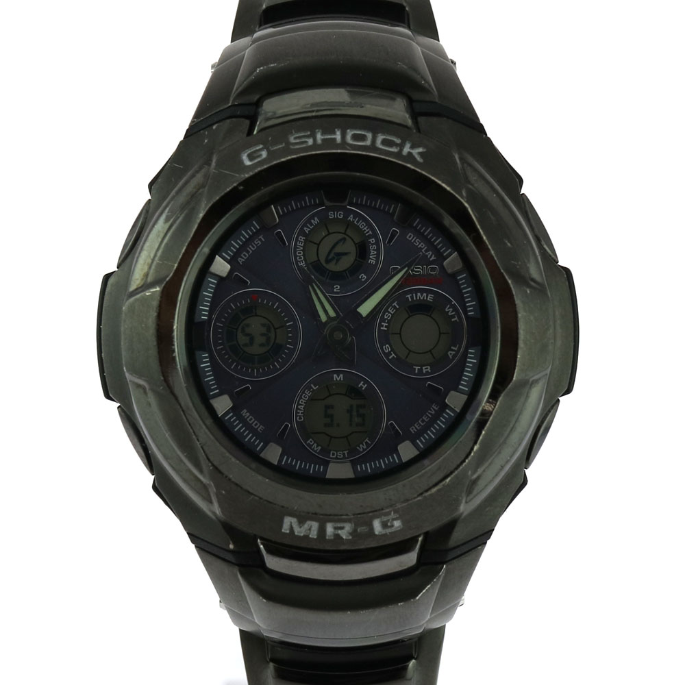 CASIO【カシオ】 MRG-2100DJ-1AJF G-SHOCK Gショック ジーショック ソーラー 20気圧防水 デジタル アナログ 腕時計  ユニセックス 樹脂 チタン 【中古】USED-6 質屋 かんてい局小牧店 c21-2459