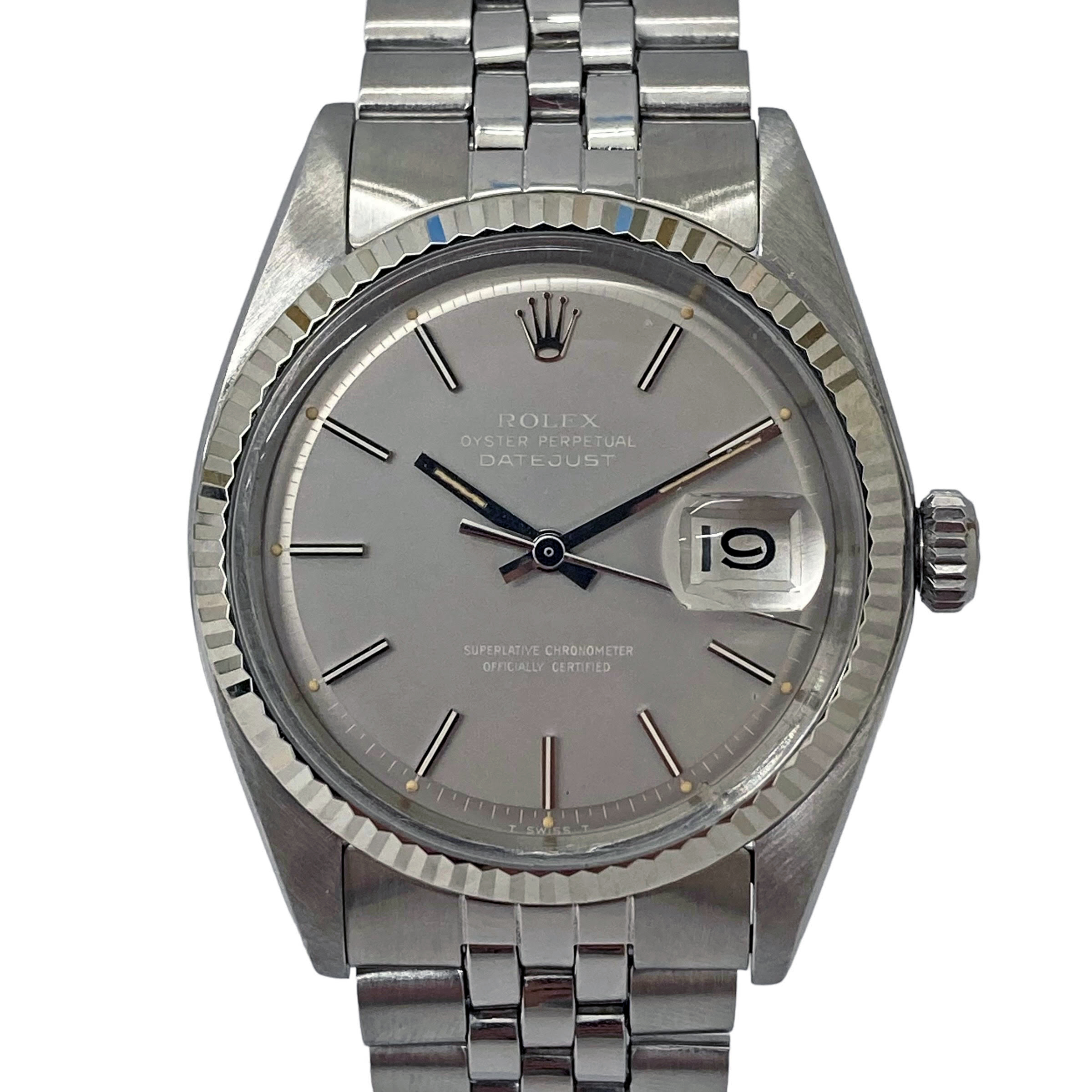 ロレックス Rolex 1601 デイトジャスト グレー ゴーストダイヤル 【中古】