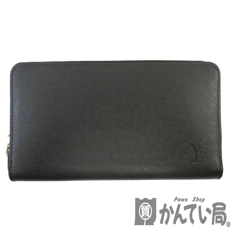 【特上品】LOUISVUITTON【ルイヴィトン】M30056 ジッピー・オーガナイザーNM タイガ 財布 レザー シンプル ラウンドファスナー メンズ 【中古】USED-10 質屋 かんてい局細畑店 h2002350