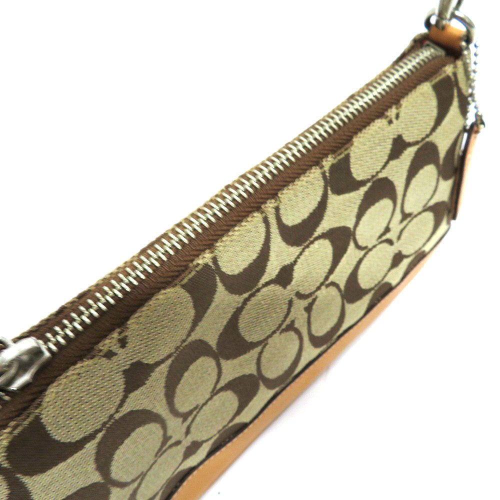 ★美品　COACH 6094 ワンショルダー.アクセサリーポーチ.シグネチャー 質屋かんてい局オンラインショップ / 細畑店 COACH【コーチ