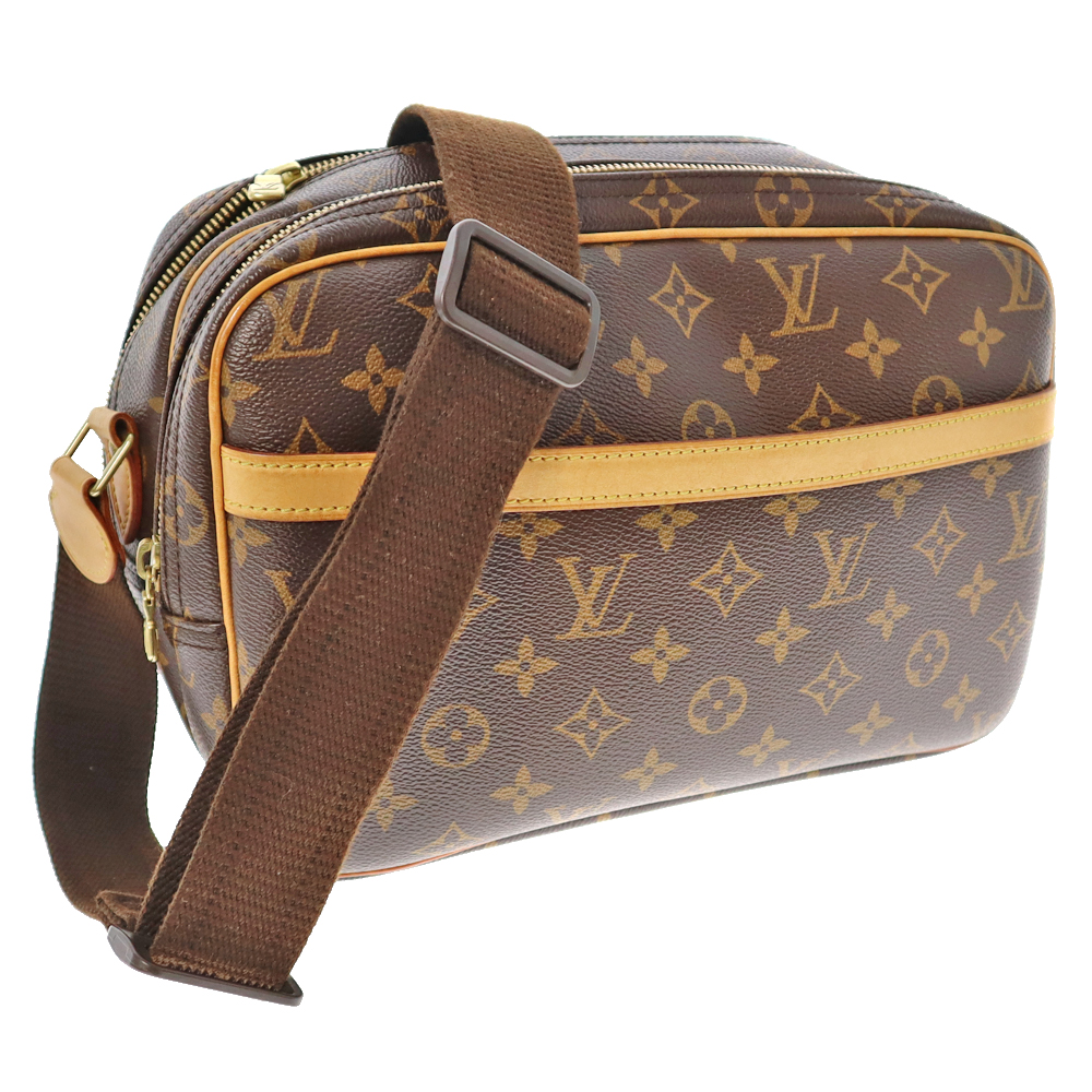 質屋かんてい局オンラインショップ / LOUIS VUITTON【ルイ・ヴィトン】M45254 リポーターPM ショルダーバッグ 斜め掛けカバン 鞄  モノグラムキャンバス ブラウン系 人気 定番 メンズ レディース ユニセックス 大容量【中古】USED-6 質屋かんてい局春日井店 k22-2611