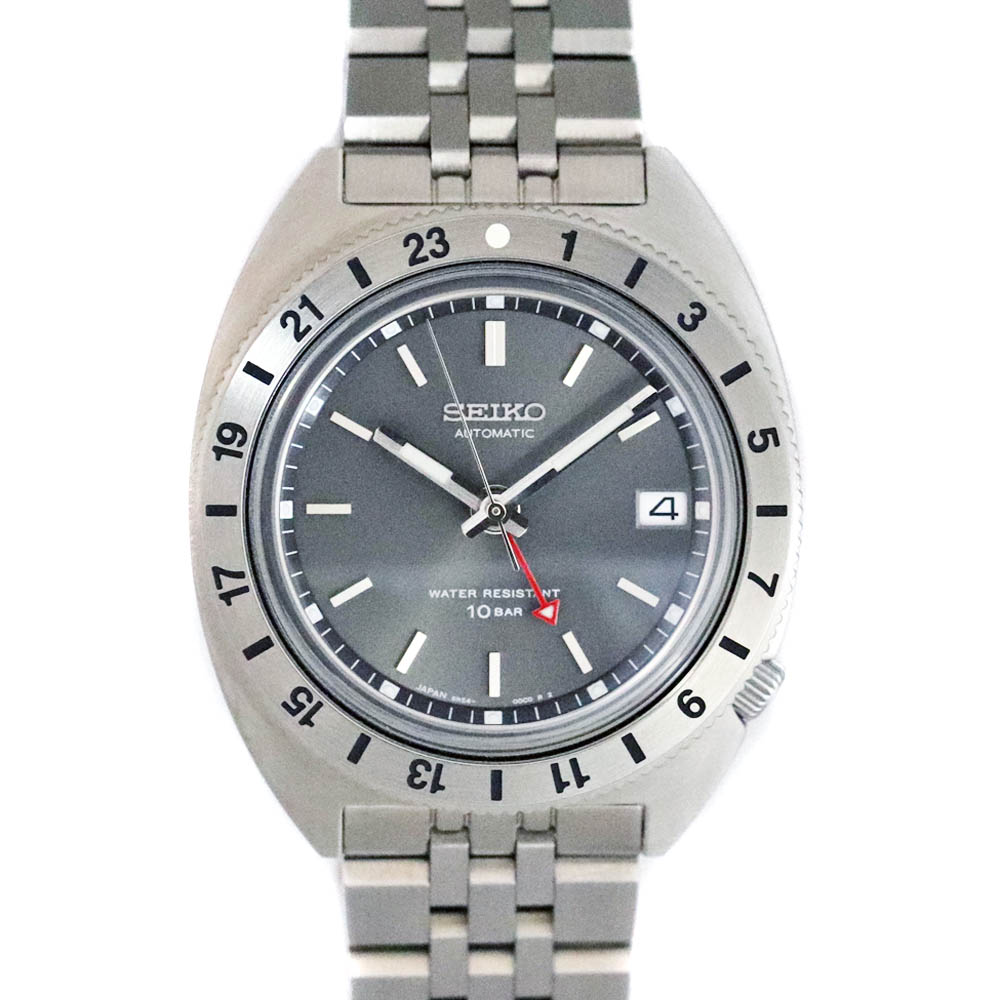セイコー Seiko SBEJ015 プロスペックス ナビゲータータイマー 復刻デザイン 限定モデル グレー系 【中古】