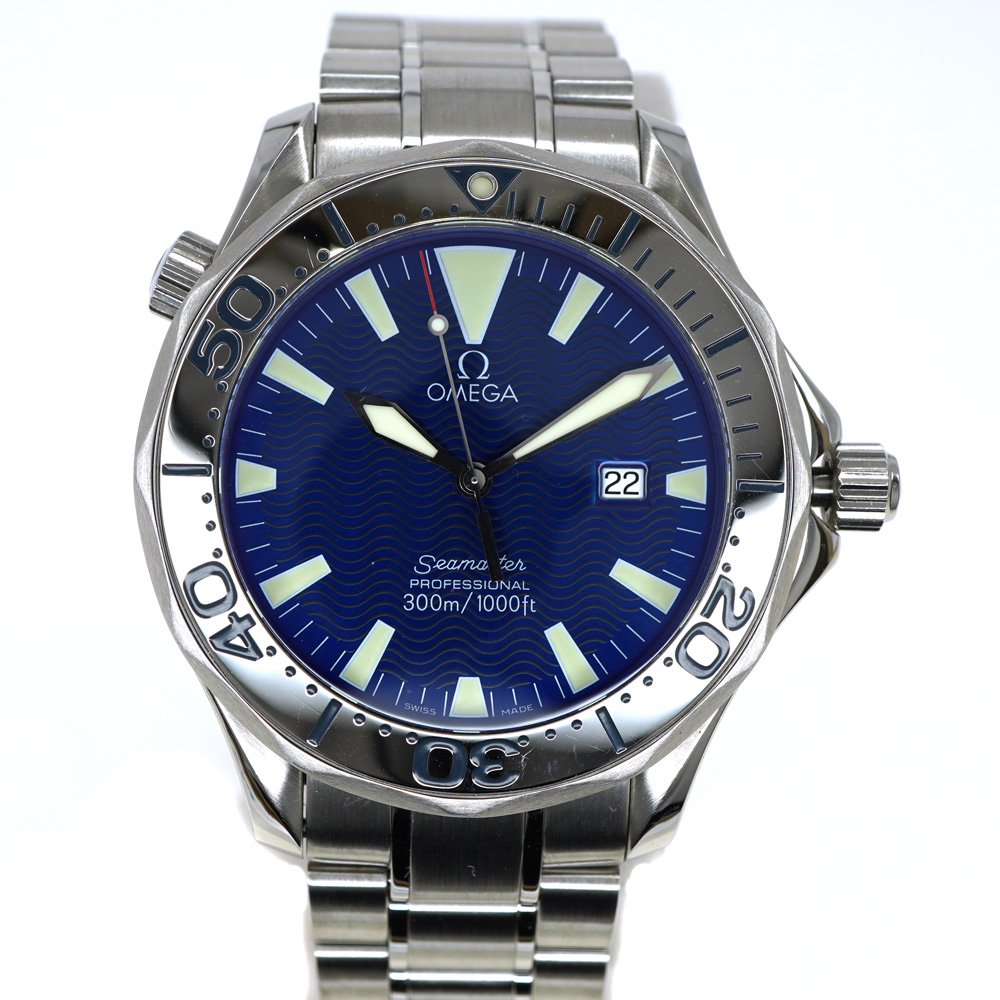 オメガ OMEGA シーマスター 電池式 ジャンク腕時計