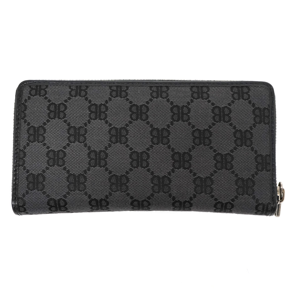 美品 バレンシアガ グッチ ハッカー ジップアラウンド ラウンドジップ 長財布 BALENCIAGA 美品 GUCCI バレンシアガ グッチ 長財布 ハッカー