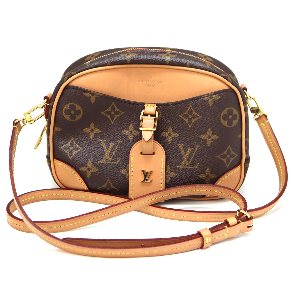 ルイヴィトン Louisvuitton M45528 ドーヴィルミニ ショルダーバッグ ブラウン【中古】