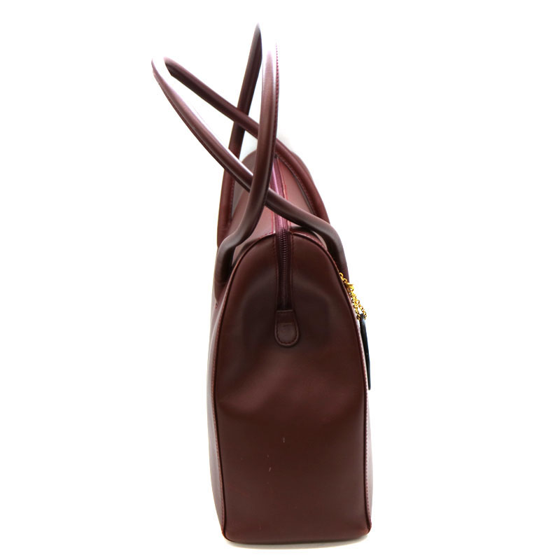 未使用級✨️Cartier マストライン トートバッグ A4収納 ギャランティ付 Yahoo!オークション - 【保管品】Cartier カルティエ マスト