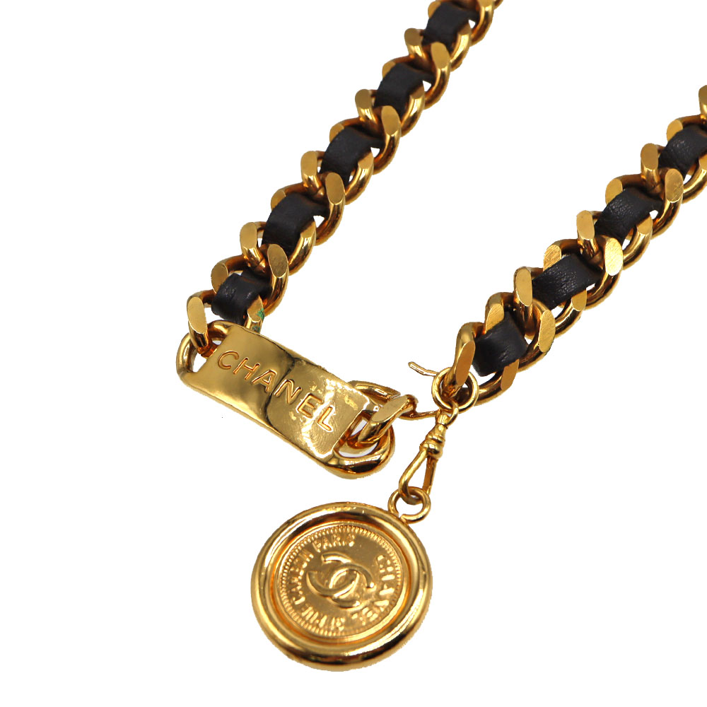 CHANEL ゴールドチェーンベルト　　プレート　シャネル 質屋かんてい局オンラインショップ / 茜部店 シャネル CHANEL プレート