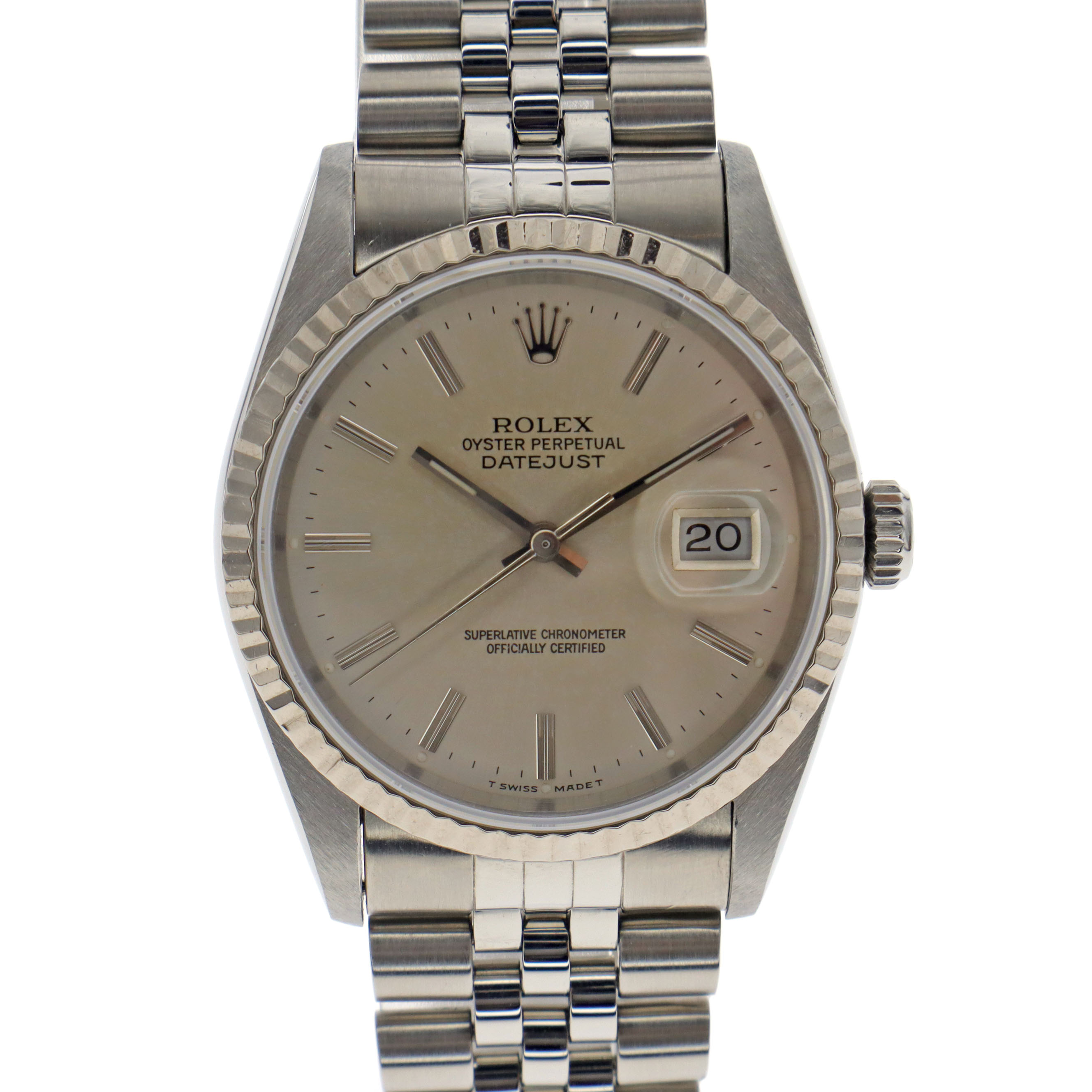 ロレックス Rolex 16234 デイトジャスト シルバー 【中古】