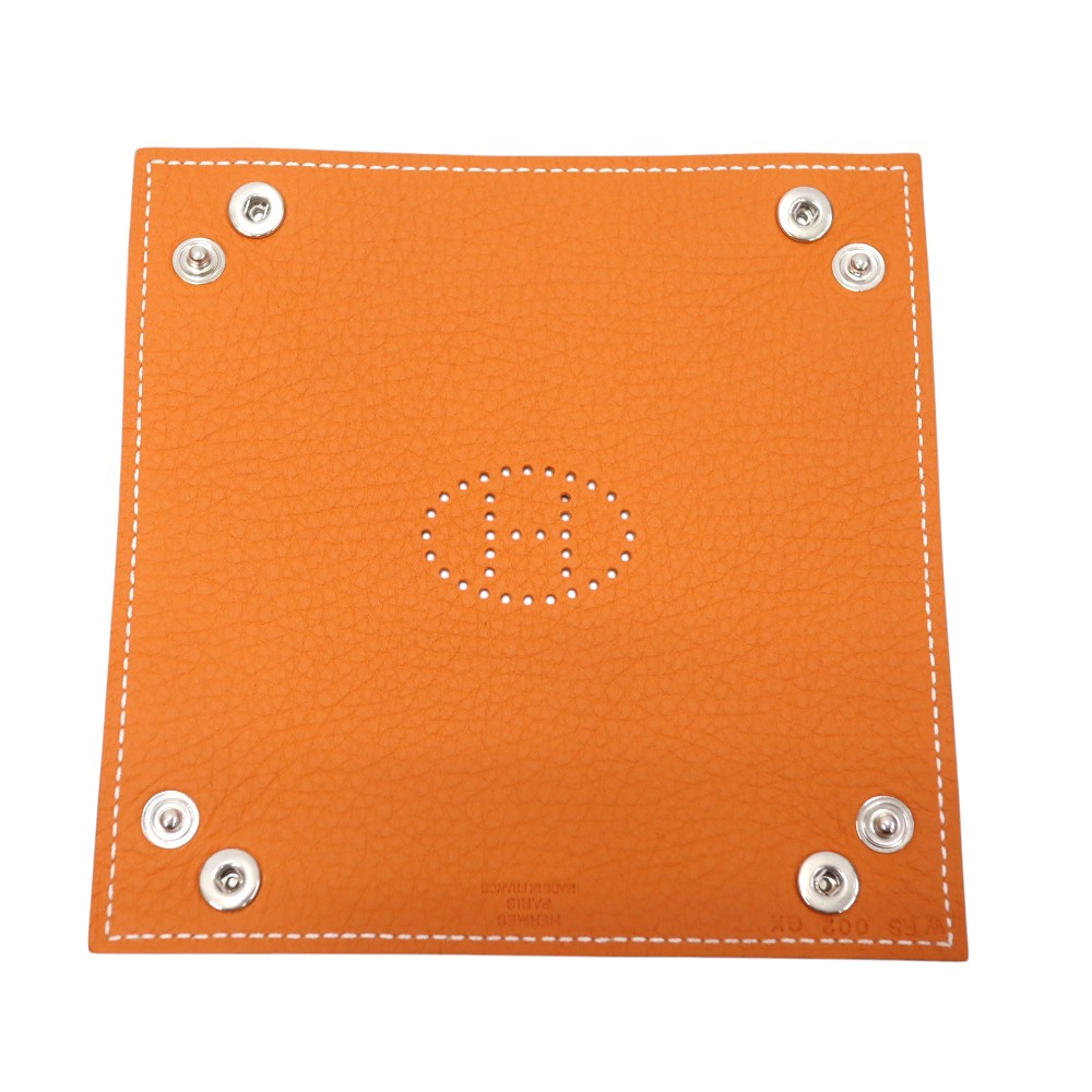 エルメス　ヴィドポッシュ　レザートレイ　オレンジ 質屋かんてい局オンラインショップ / 春日井店 エルメス Hermes ヴィド