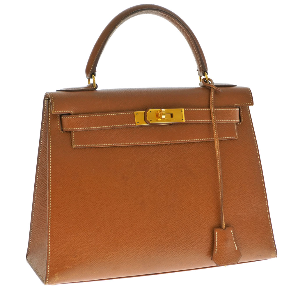【良品】HERMES エルメス ケリー28 ブラウン ゴールド金具 ハンドバッグ 楽天市場】HERMES(エルメス) ケリー 28 (外縫い) ゴールド