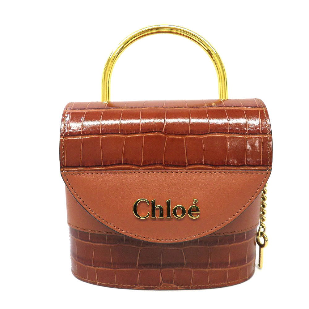 クロエ Chloe CHC19WS220 アビーロック チェーンショルダーバッグ