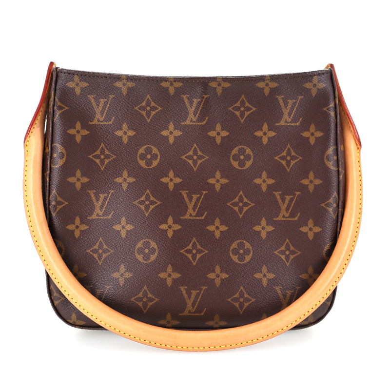 LOUIS　VUITTON【ルイヴィトン】　M51146　ルーピングMM　ショルダーバッグ　鞄　ワンショルダーバッグ　モノグラムキャンバス　ブラウン系　 LV　USED-8【中古】　p21-400 　買取専門 かんてい局大垣店