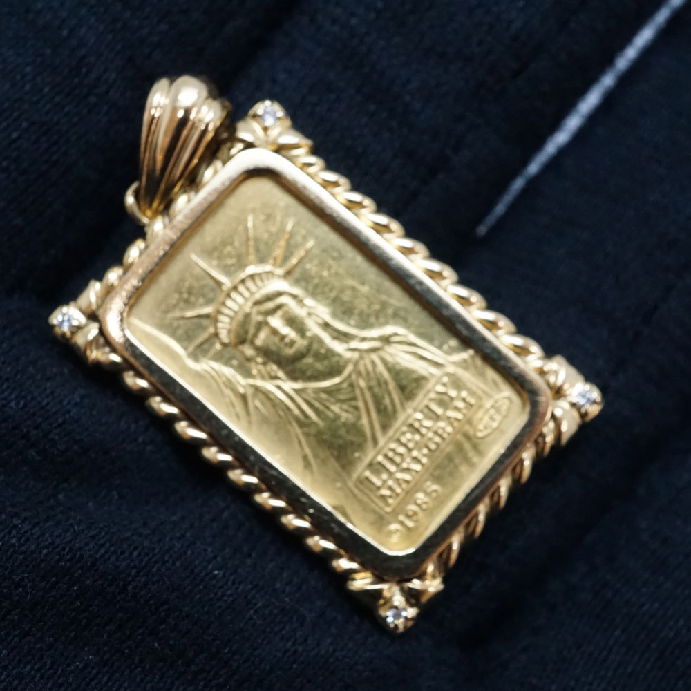 質屋かんてい局オンラインショップ / 24金/18金 K24 プレート