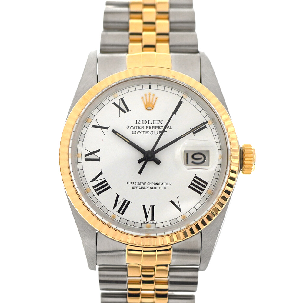 Rolex ロレックス 16013  デイトジャスト バックリーホワイトダイヤル   腕時計【中古】